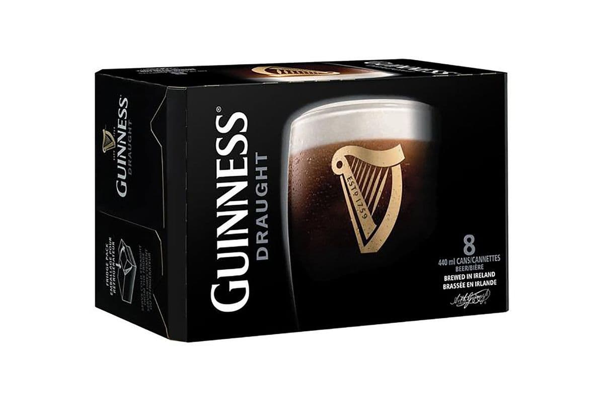 554469. Guinness Draught (8 Cans) (1 x 8pc)