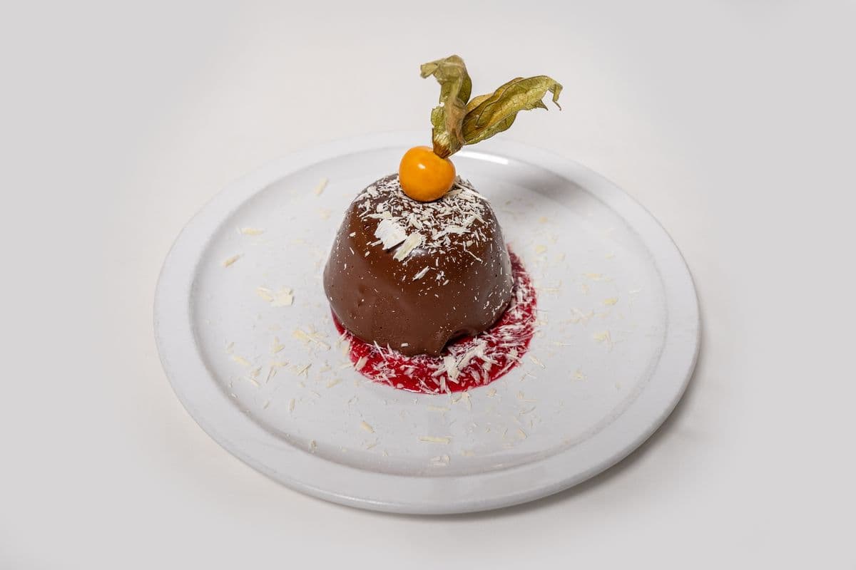 Dark Chocolate Domed Mousse (GF)