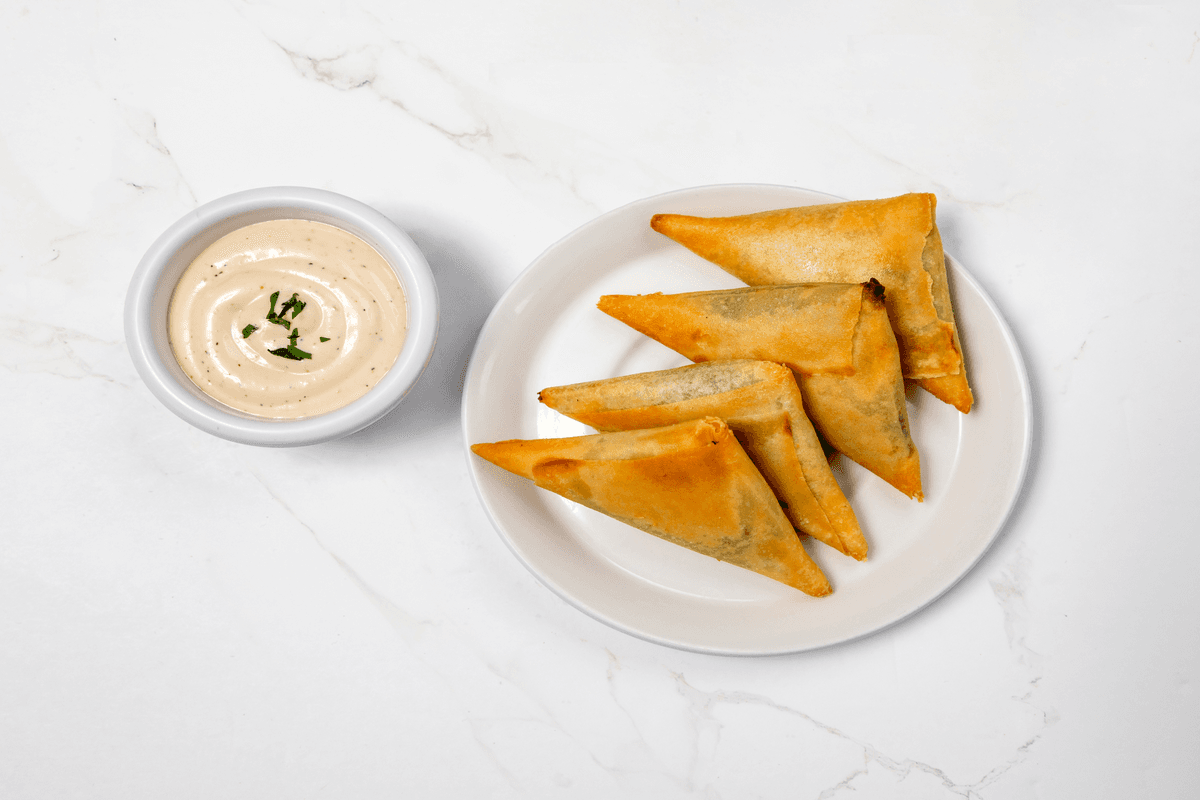 Spinach and Double Cheese Triangles