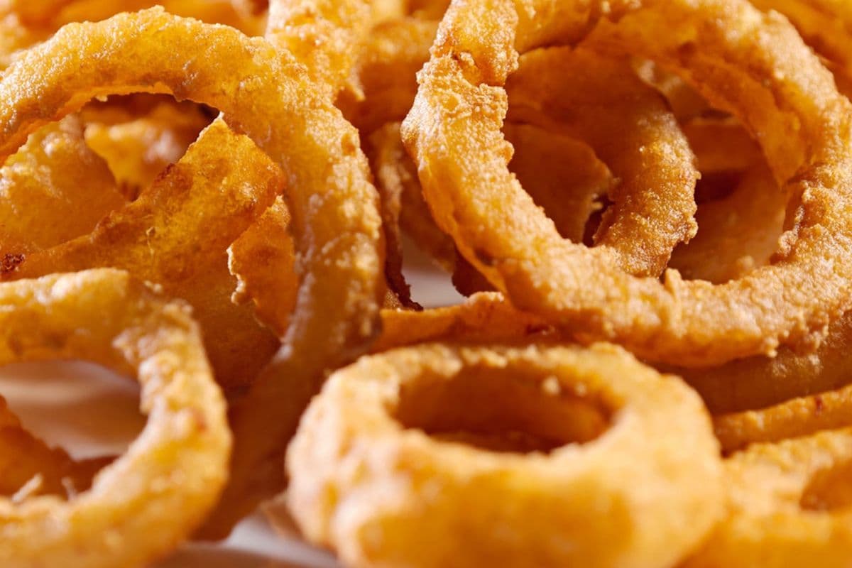 Curried Vegan Onion Rings