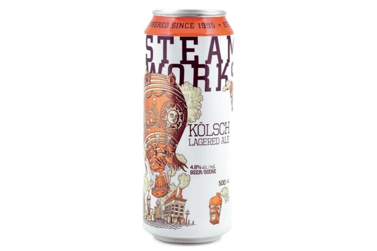 STEAM WORKS KOLSH LAGERED ALE 473ML TALL CAN***ON SALE NOW*** (1 x 473ML )
