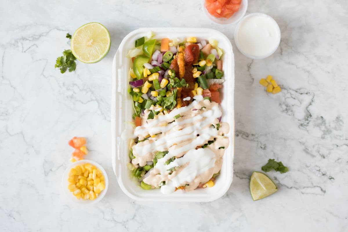 Bean and Cheese Burrito Bowl (Veg)