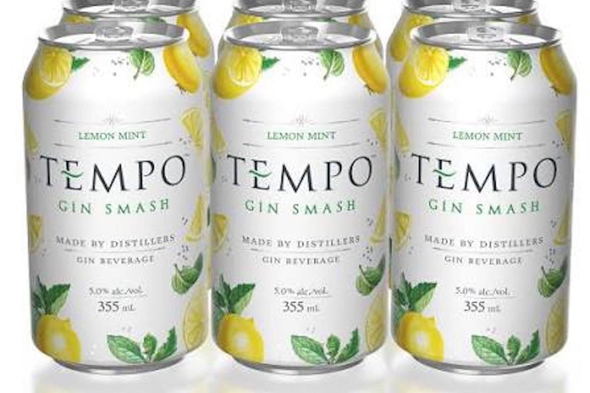 Tempo Gin Smash Lemon Mint 6 Cans (1 x 355ML)