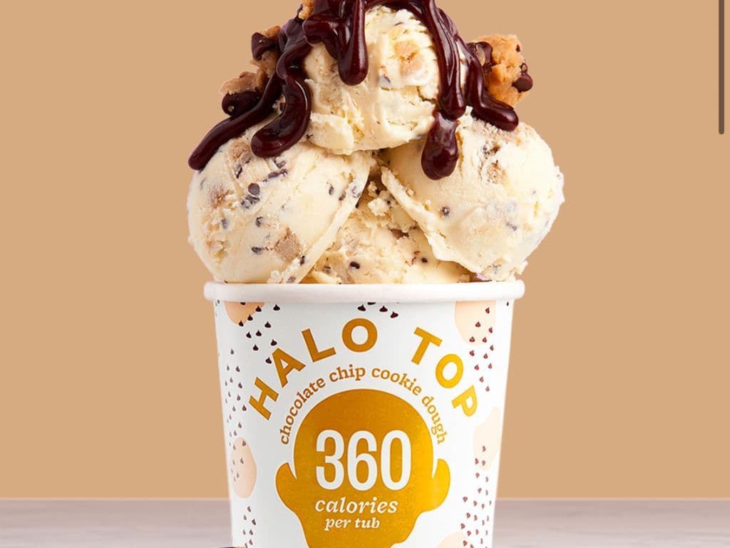 Halo Top Chocate Chip Cookie Dough (Low Calorie)