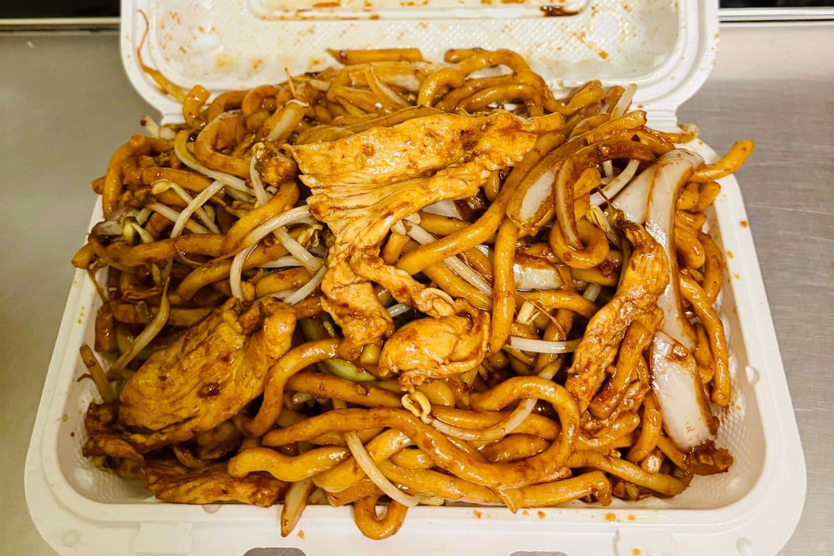 N10. Shanghai Noodles with Satay Sauce