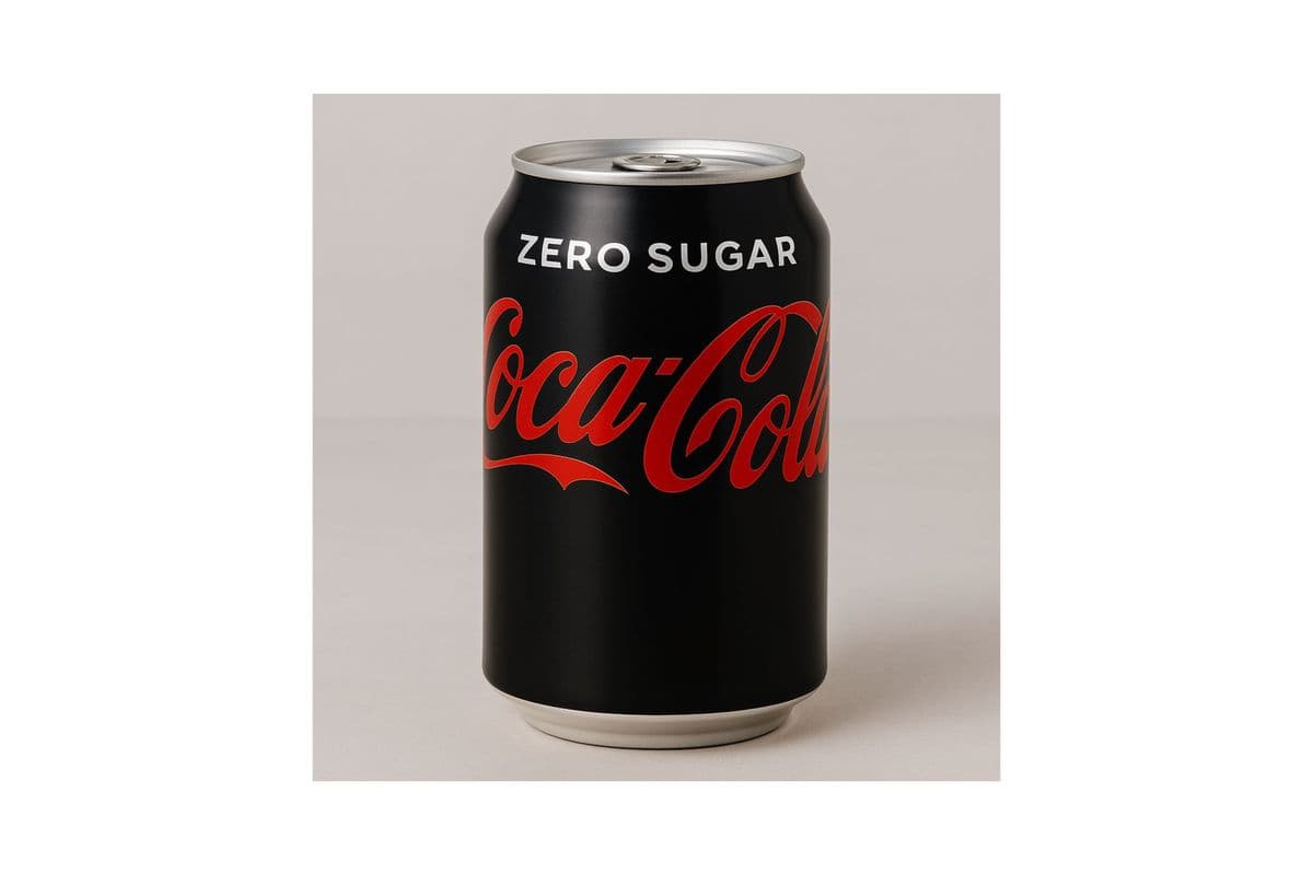 Canned Coca-Cola Zero