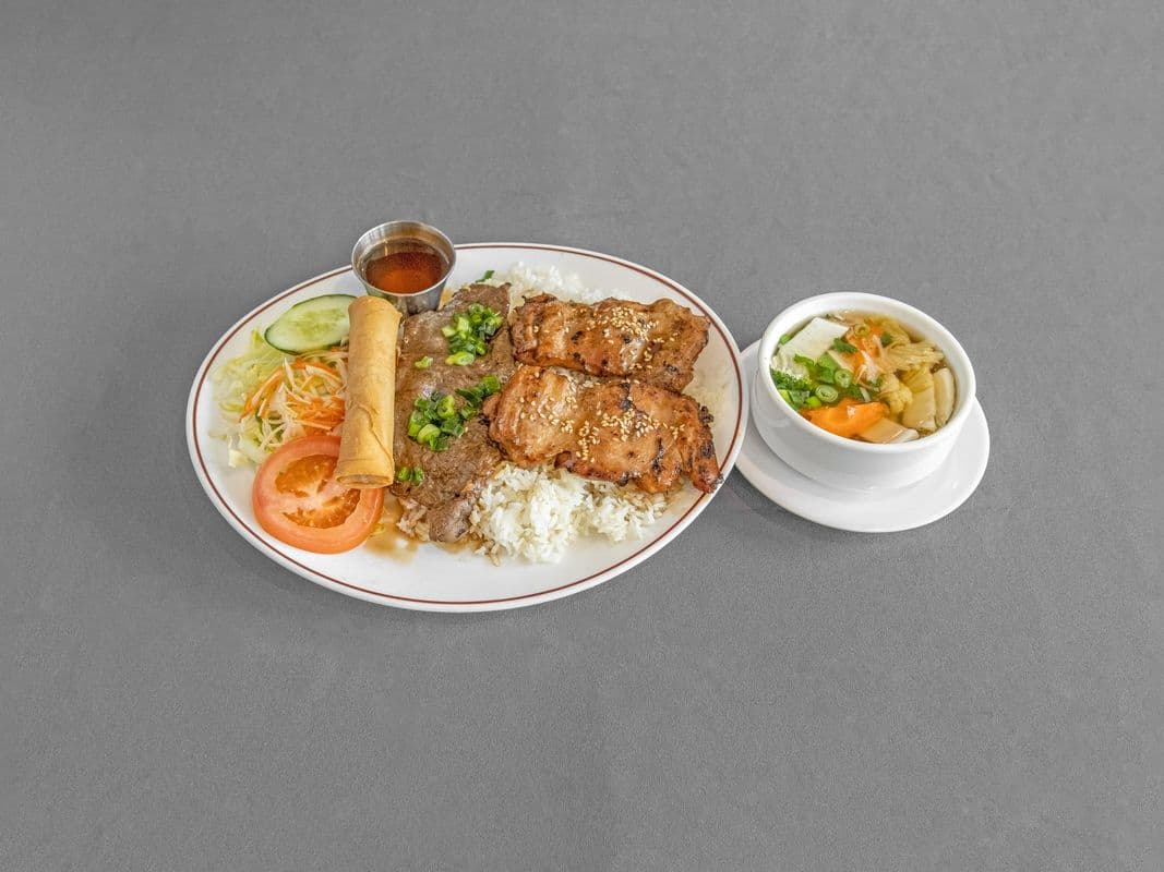 #B COMBO BOEUF GRILLÉ / Grilled Beef Combo Meal