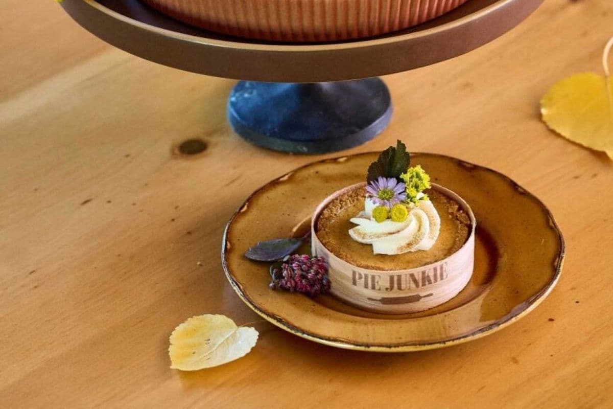 Pumpkin Cheesecake Pie (8 cm)