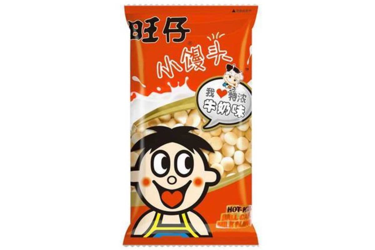 Want Want · Ball Cake Milk Flavor (210g)