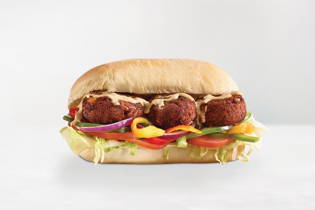 Small Tex-Mex Black Bean Sub Combo