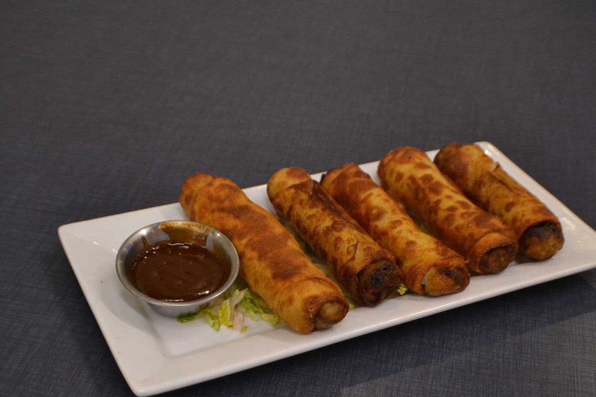 Burek - Stuffed Egg Roll Plate