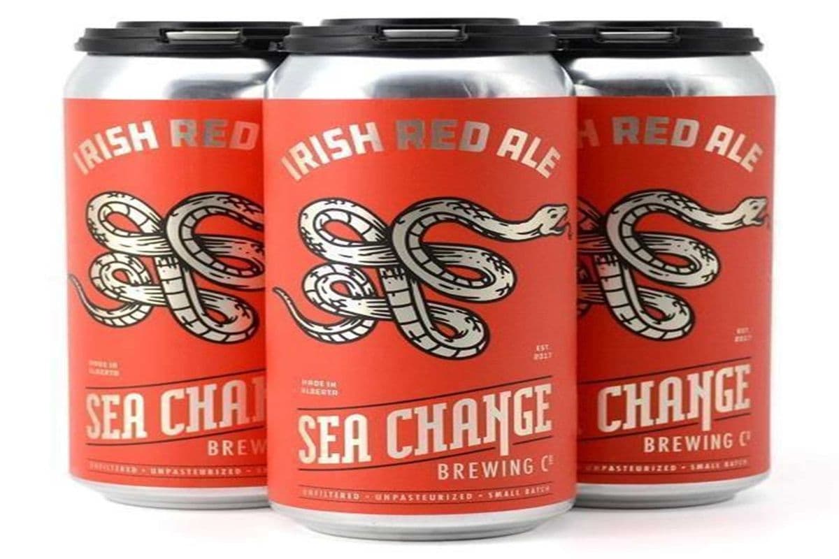 SEA CHANGE IRISH RED ALE 4 CANS (4 x 473ML)