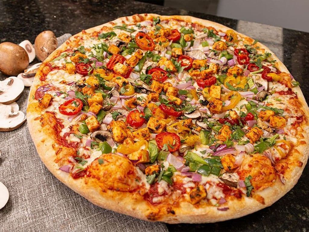 Paneer Tikka Pizza