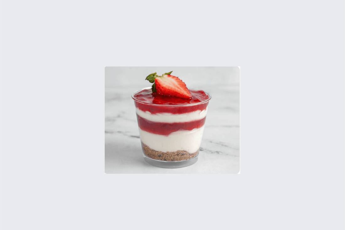 Cheesecake fraise / Cheesecake strawberry
