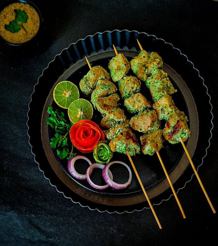 Chicken Tikka Hariyali