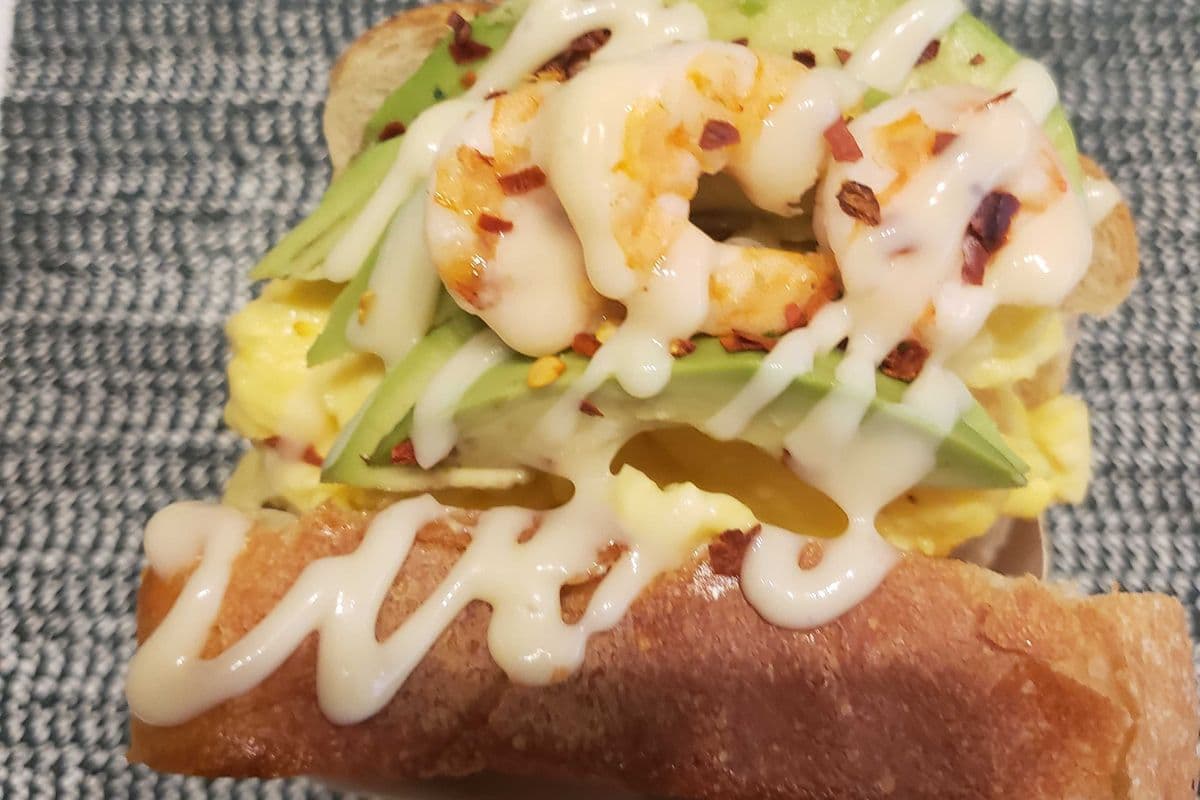 Avo Shrimp and Cheese