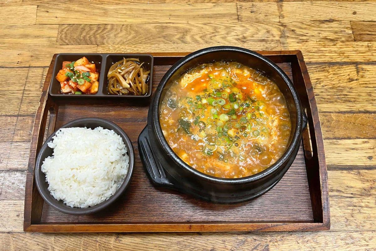 Soft Tofu Seafood Soup