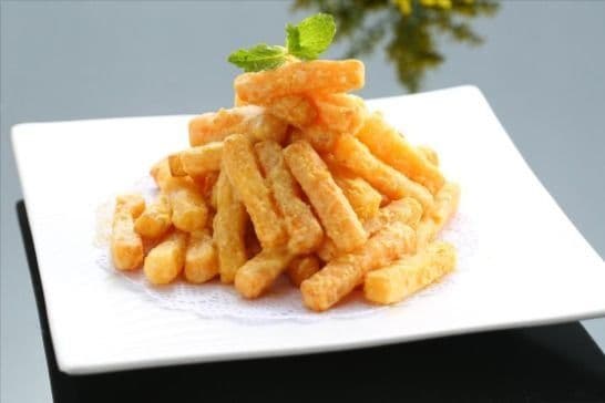 Sweet Potato with Salted Egg Yolk / 咸蛋黄红薯