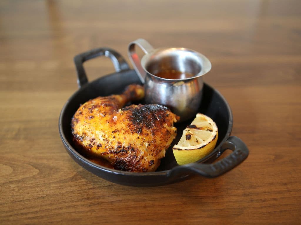 Quarter Chicken Leg with side