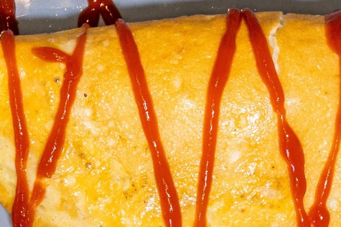 Omelet Rice with Tomato Sauce 茄汁蛋包飯