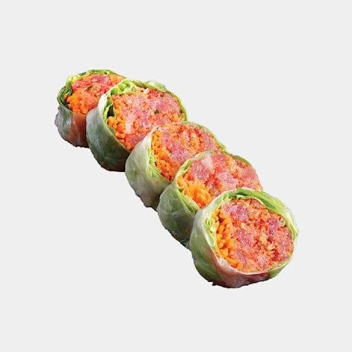 Spicy Tuna Tartare Maki / Maki de tartare épicé au Thon
