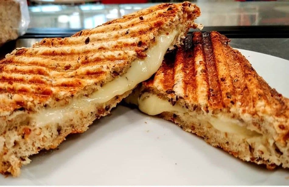Vegetarian Grilled Cheese Sandwich