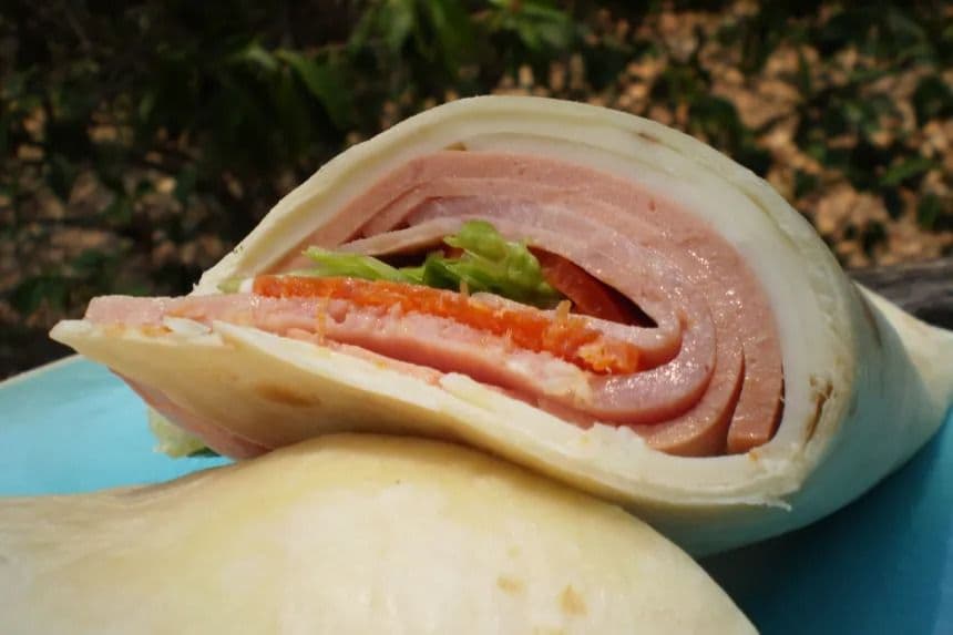 Assorted Cold Cuts Wrap