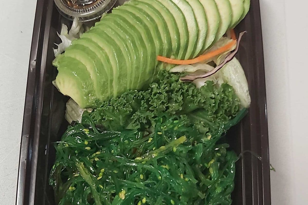 7. Avocado Salad with Wakame