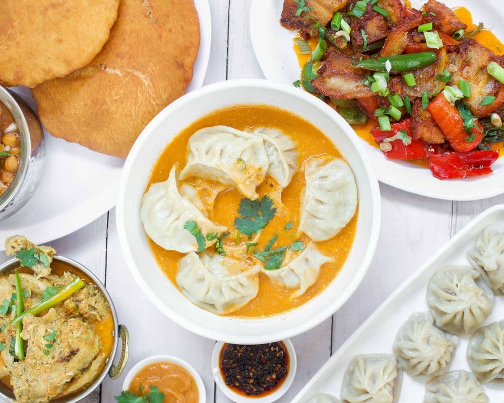 Chicken MOMO with soup (10 PCS)