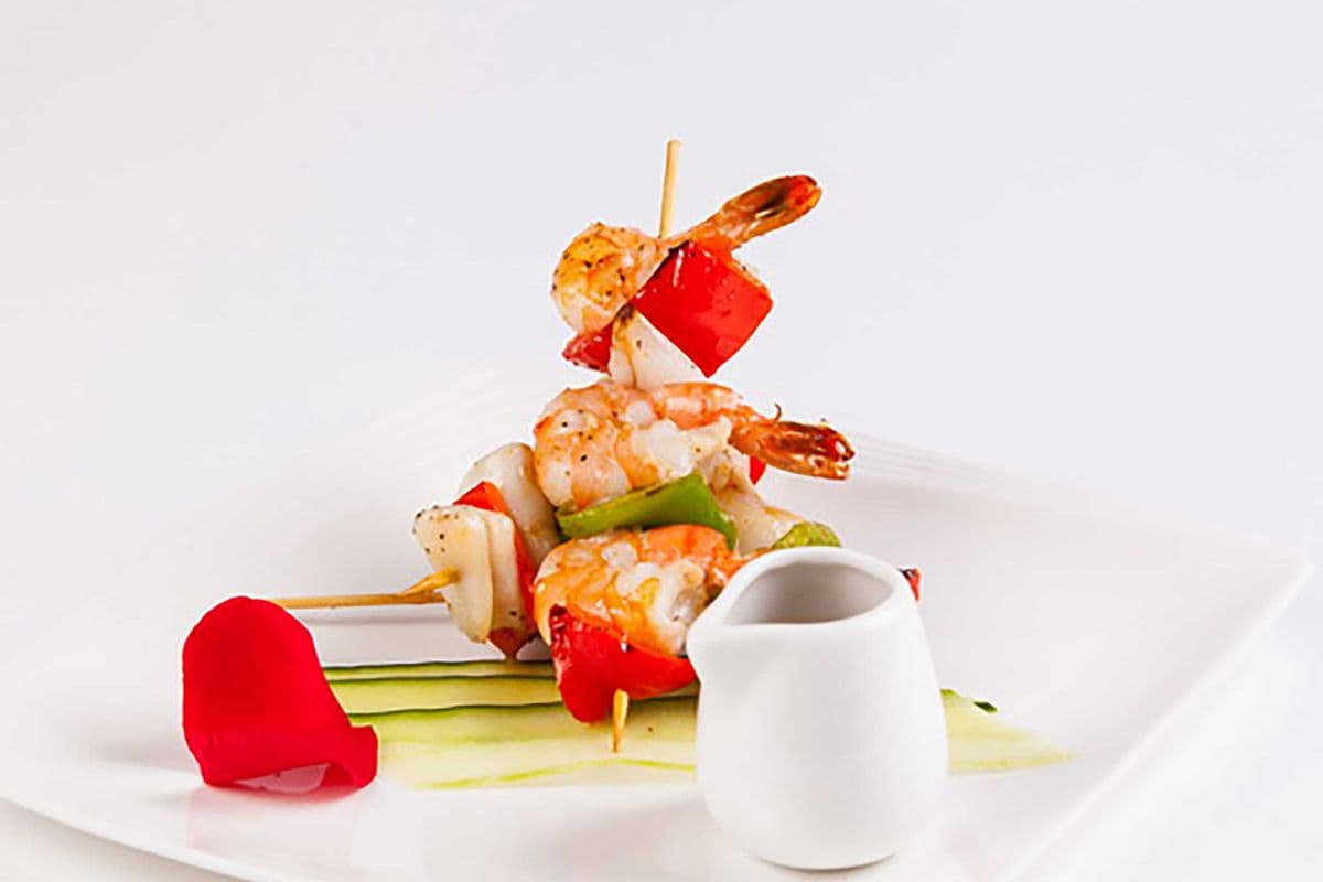 Mixed BBQ set (4 skewers)