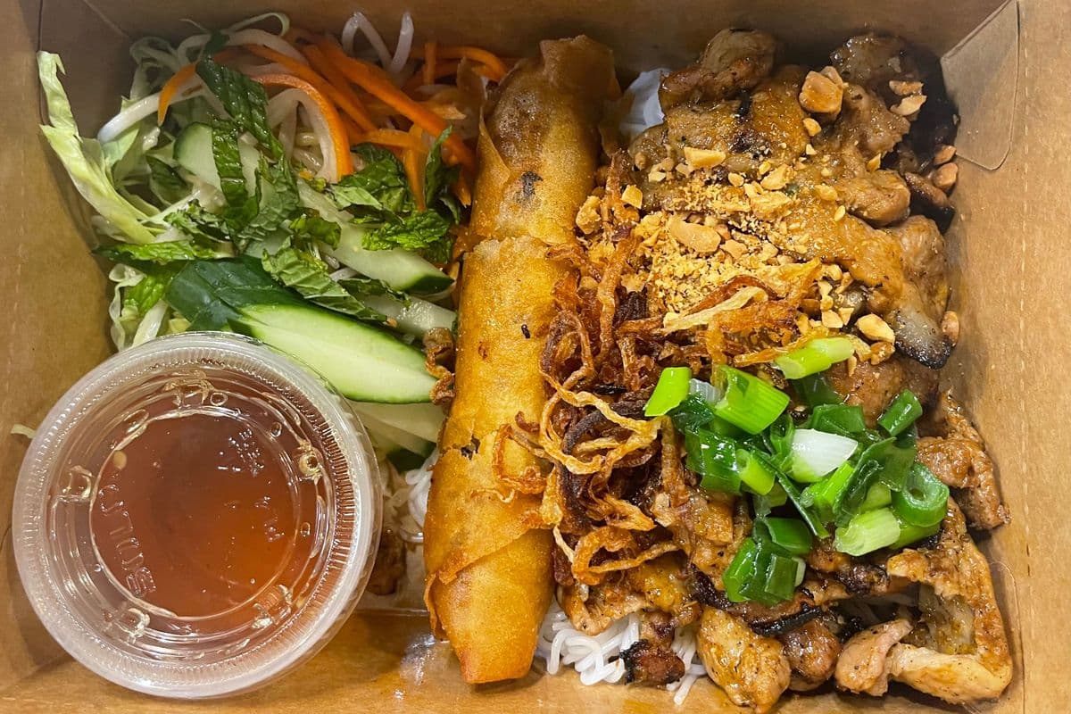 20. Grilled Pork and Spring Roll Vermicelli