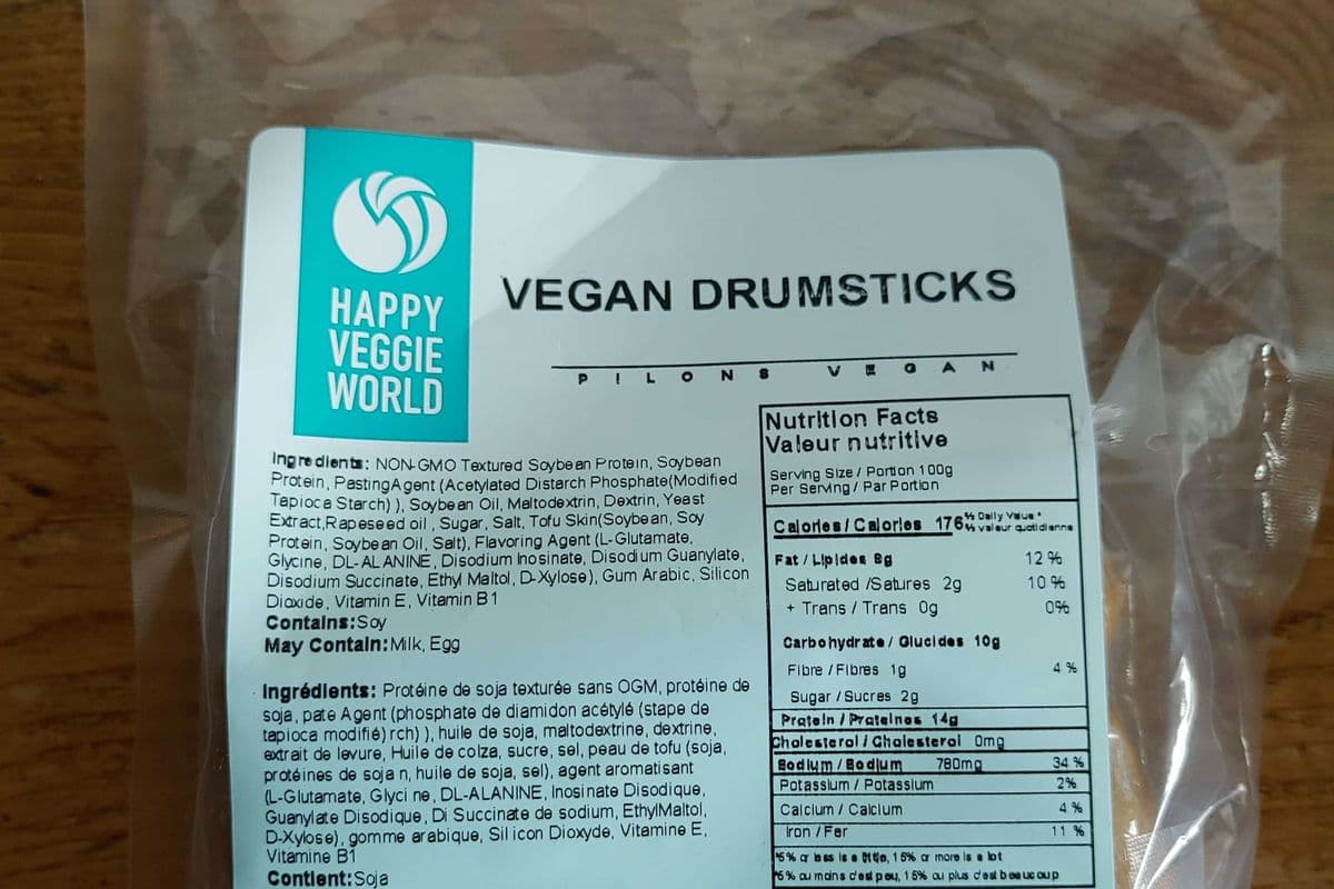 Vegan Frozen Wings (3kg) (1 x 3kg (85-90 wings))