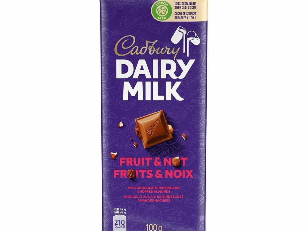 Cadbury Dairy Milk Fruit & Nut 100g