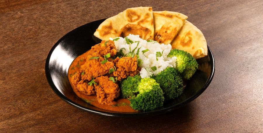 Crispy Butter Chicken Bowl