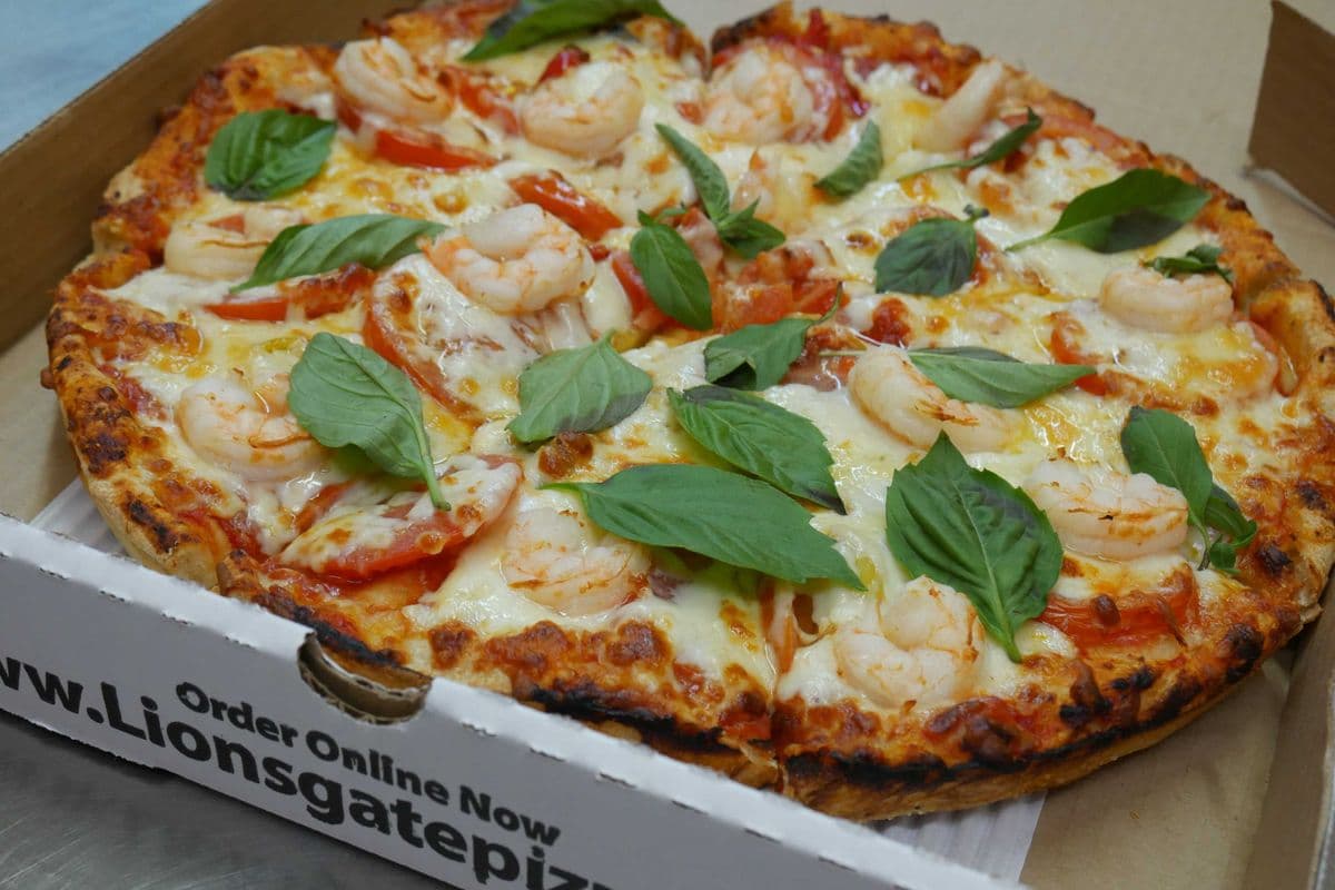10" Small Gambaretti Pizza