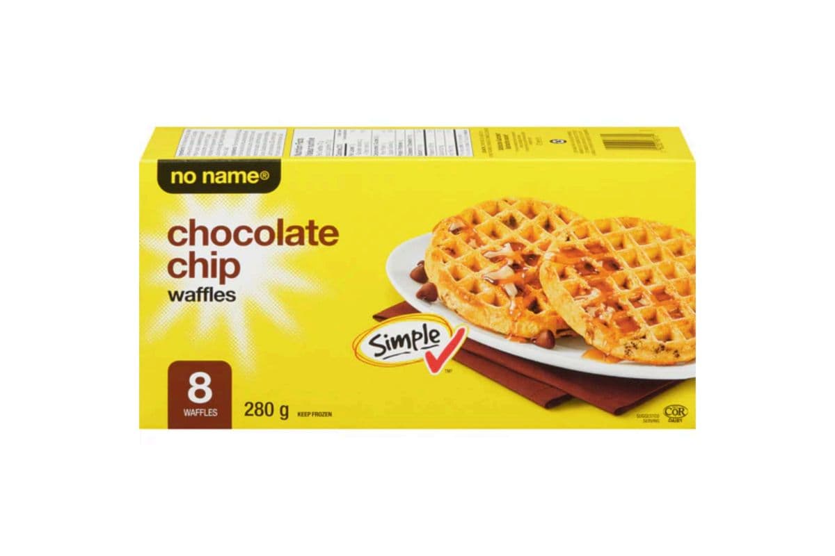 No Name Chocolate Chip Waffles (8 pcs) (280g)