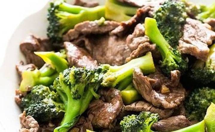 Beef with broccoli