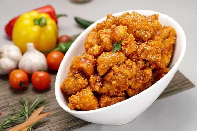Sweet Chilly K-Popcorn Chicken (Yang Nyum)