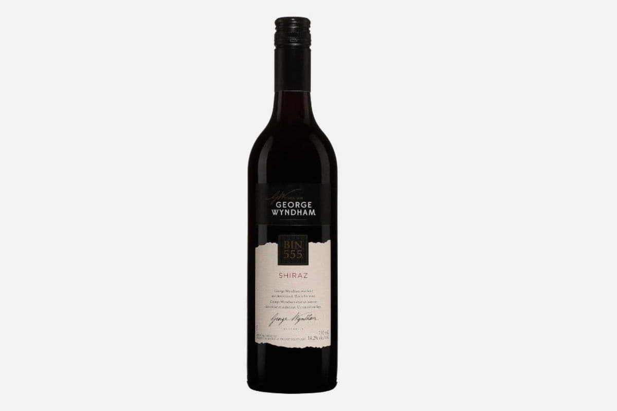 WYNDHAM BIN 555 SHIRAZ -Australia (750ML) (1 x 750 ML)