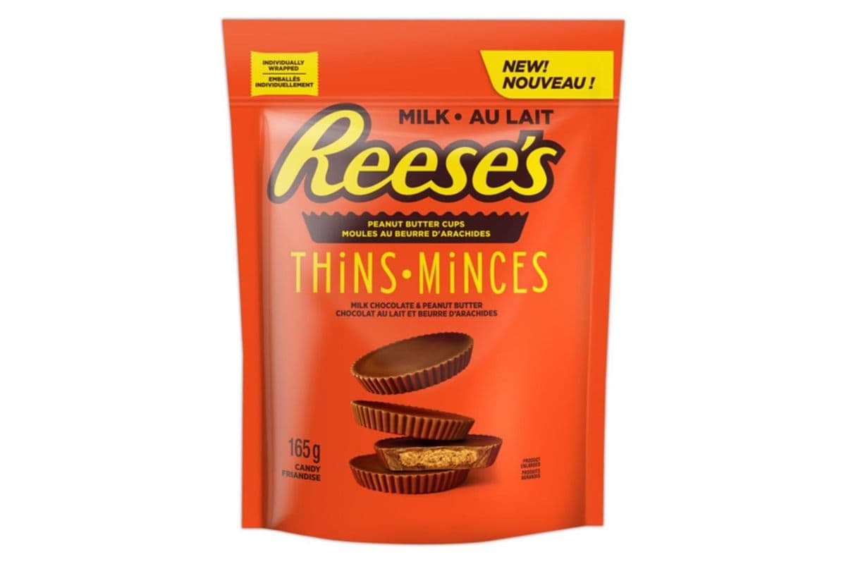 Reese’s Milk Chocolate & Peanut Butter Thins Cups (165 g)