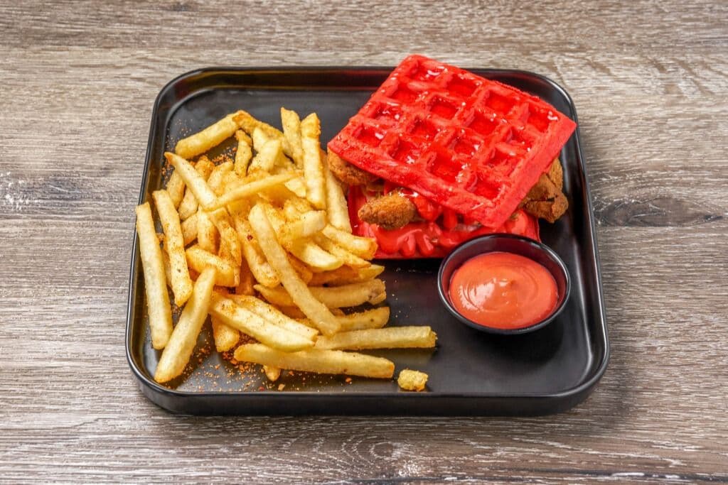 1. Barbie Waffle Chicken