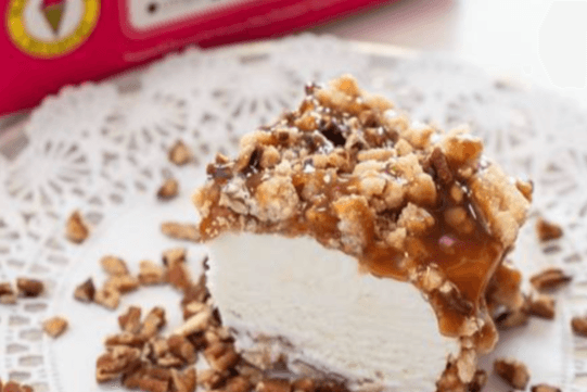 Blueberry Cheesecake Ice Cream Crumble