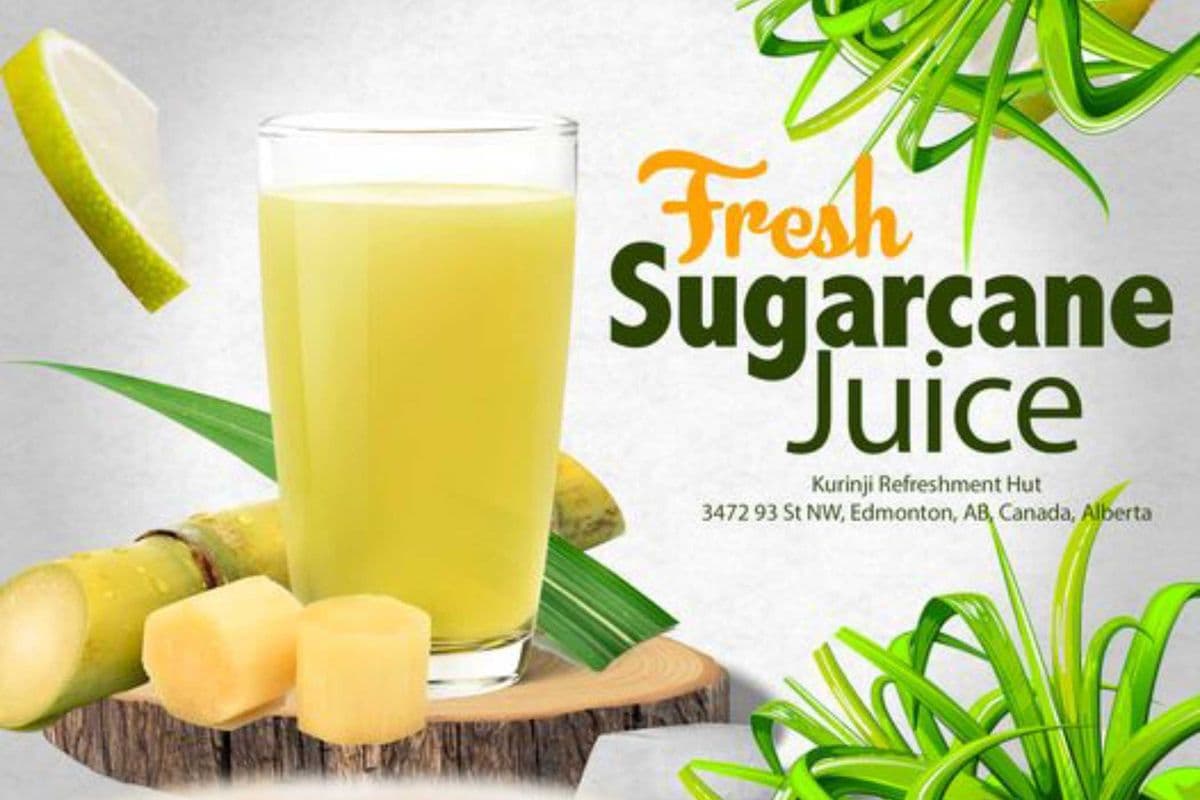 Fresh Sugarcane Juice - Family Pack (900ml)