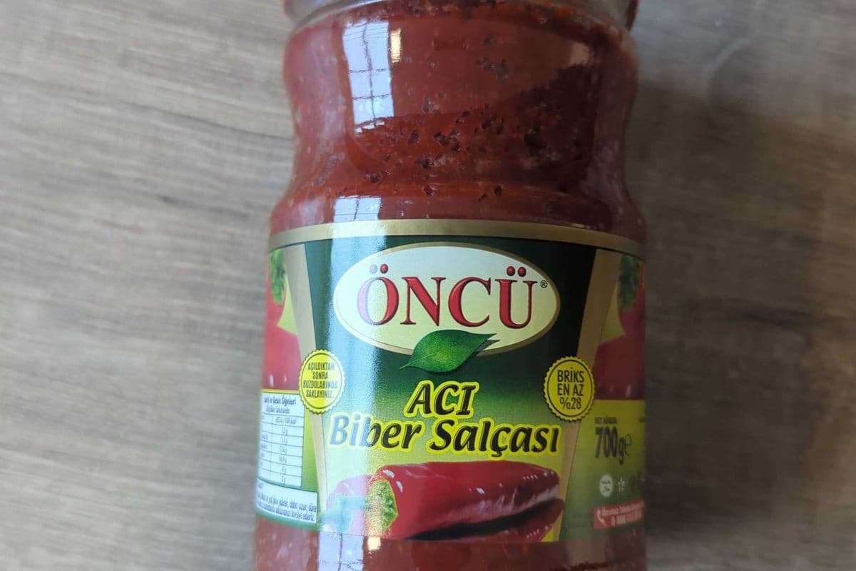 ONCU ACI BIBER SALCASI HOT PEPPER PASTE 700G
