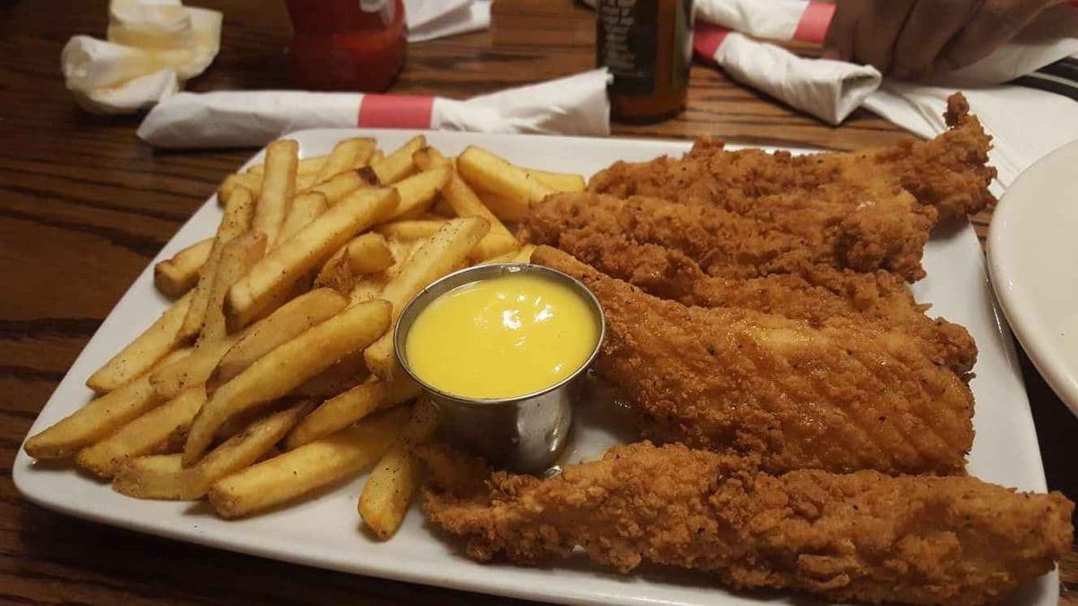 Chicken Strips with Fries