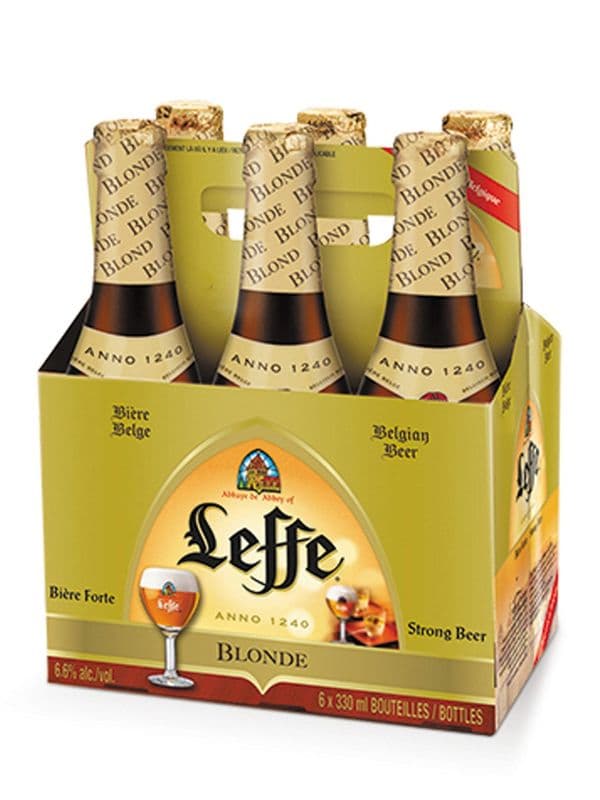 Leffe Blonde Ale 6 bottle (6 x 330 ml)