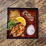 Salmon Teriyaki Bento Box