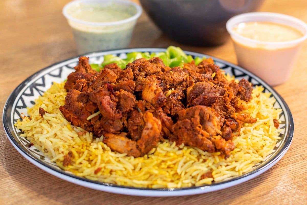 Chicken Tikka Over Rice