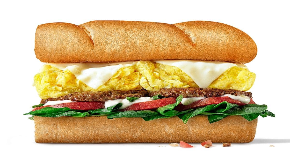 Egg & Sausage (6'')