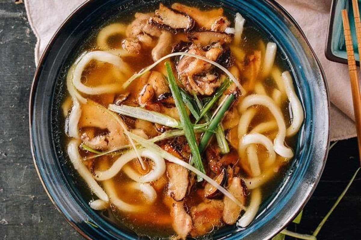 Udon Noodle Soup with Pork